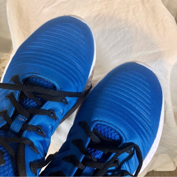 Charly Men’s Falcon Breathable Sneaker Running Shoe in Blue/White - Picture 10 of 12